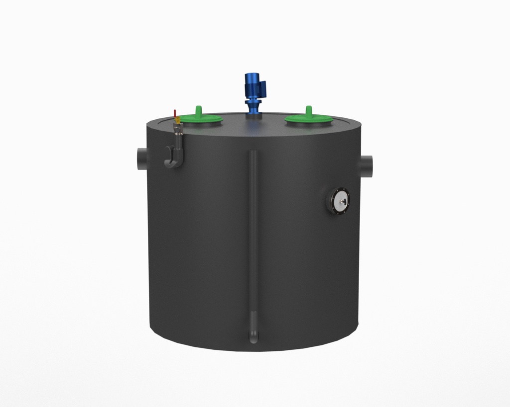 Free-standing Grease Separator Greasly-15A-MIX | Eneka